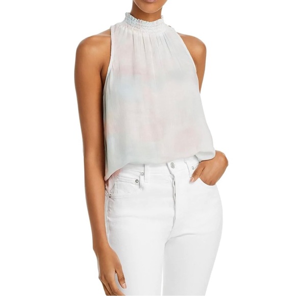 Bella Dahl | Tops | Bella Dahl Tie Dye Smocked Sleeveless Blouse | Poshmark
